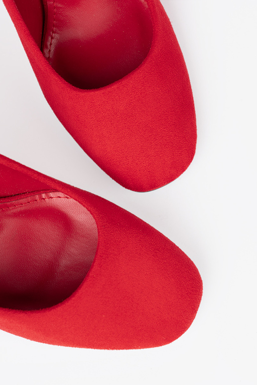 Modèle classique Rouge talons hauts z zaokrąglonym noskiem Modèle classique Rouge talons hauts z zaokrąglonym noskiem