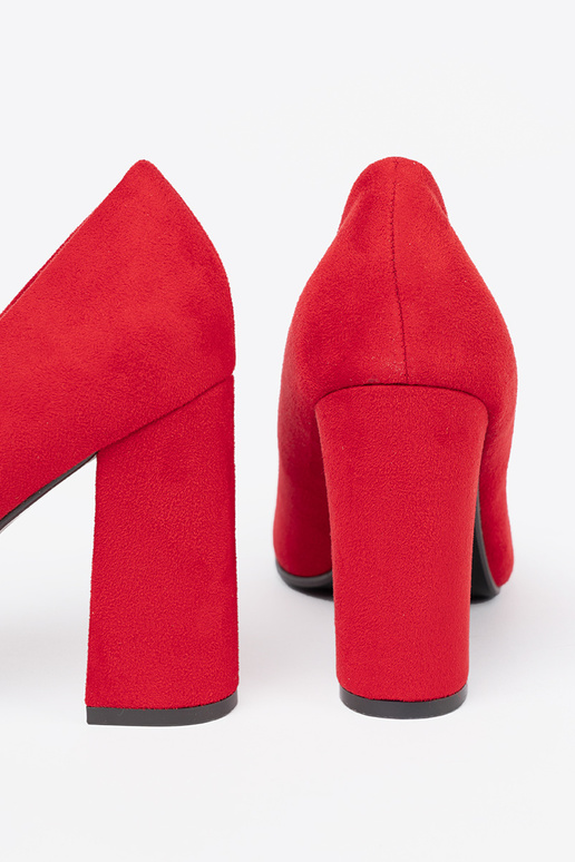 Modèle classique Rouge talons hauts z zaokrąglonym noskiem Modèle classique Rouge talons hauts z zaokrąglonym noskiem