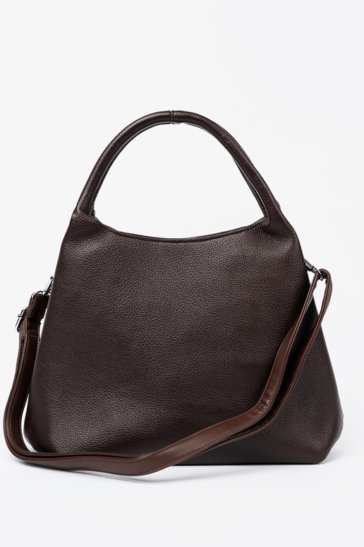 Élégant Brun Sac à main z kosmetyczką À środku