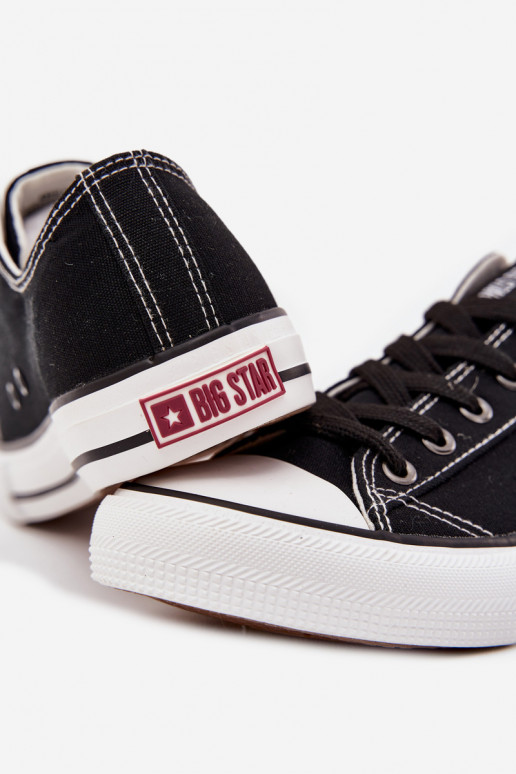 Chaussures décontractées pour hommes Faible  Big Star DD174504 couleur noire