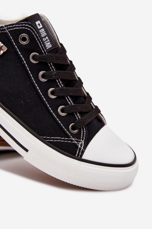 Chaussures décontractées pour hommes Faible  Big Star DD174504 couleur noire