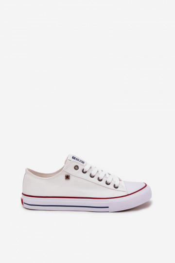 Chaussures décontractées pour hommes Faible  Big Star DD174500 couleur blanche 2