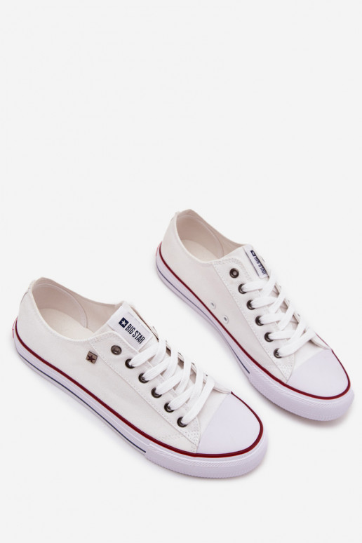 Chaussures décontractées pour hommes Faible  Big Star DD174500 couleur blanche