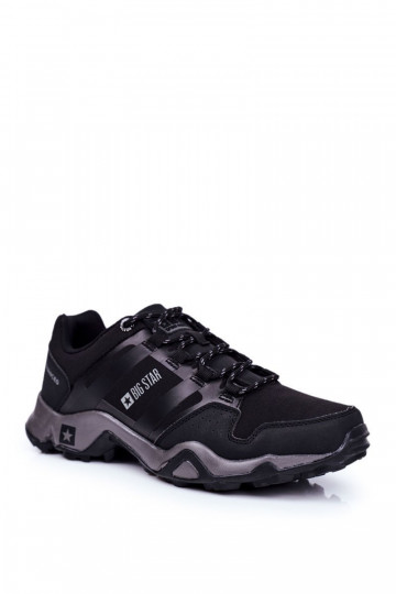 Bottes de randonnée pour hommes Big Star Outdoor noires GG174269
