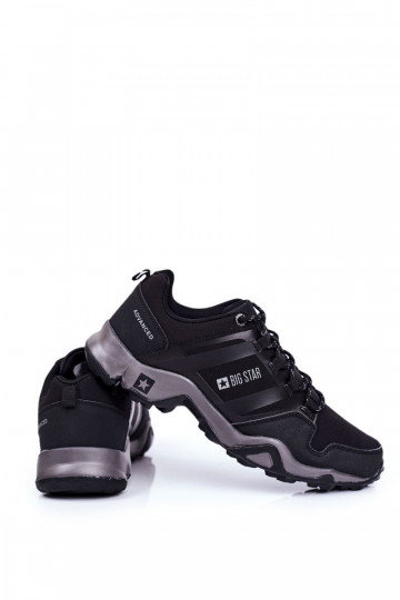 Bottes de randonnée pour hommes Big Star Outdoor noires GG174269 2