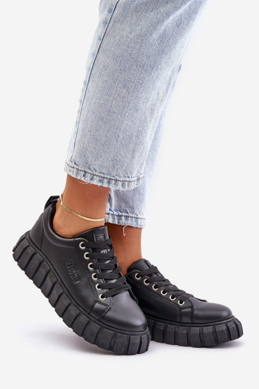 réchauffer Chaussures modèle baskets Féminin Big Star MM274617 couleur noire réchauffer Chaussures modèle baskets Féminin Big Star MM274617 couleur noire