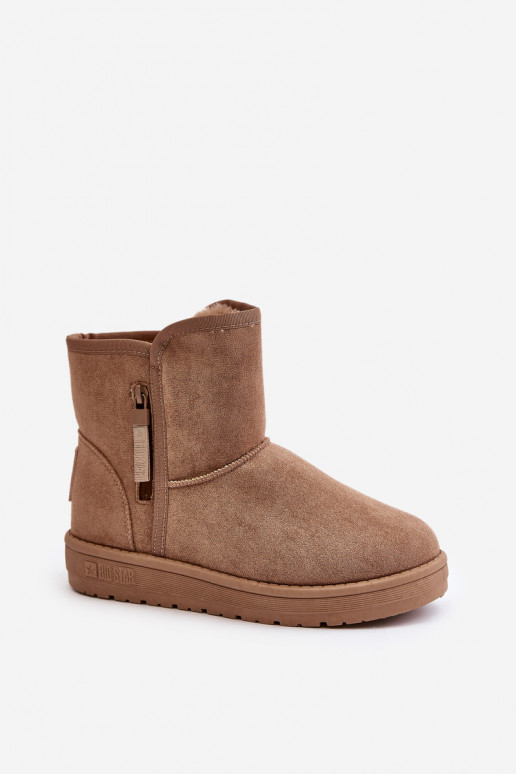 Bottes de neige Féminin Big Star OO274A165 beige