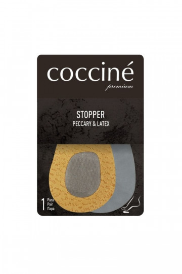 Coccine STOPPER PECCARY&LATEX frein de pied en cuir sur coussin en latex