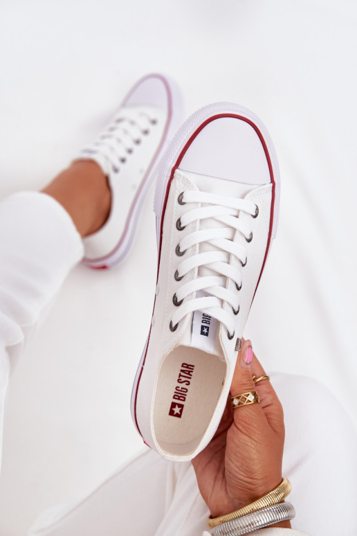 Chaussures de loisirs Faible Big Star DD274A232 couleur blanche