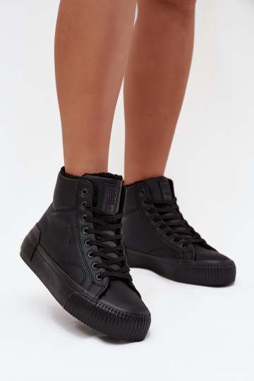 réchauffer Chaussures de loisirs avec une plateforme Big Star OO274796 couleur noire