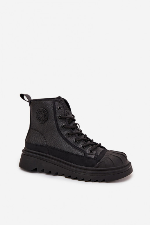 chaussures de loisirs à semelles Féminin réchauffer Big Star OO274A355 couleur noire