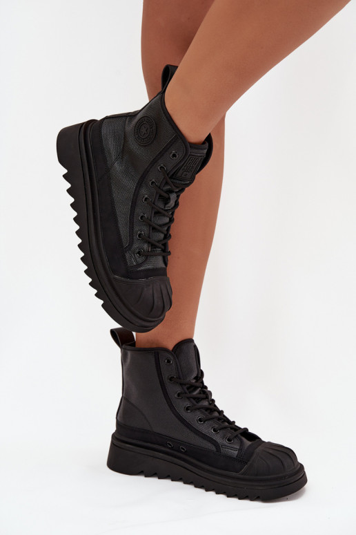 chaussures de loisirs à semelles Féminin réchauffer Big Star OO274A355 couleur noire