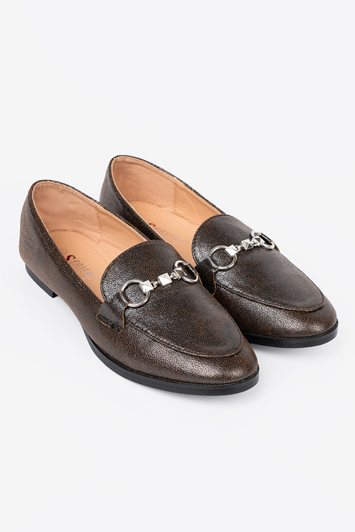 mocassins en simili cuir