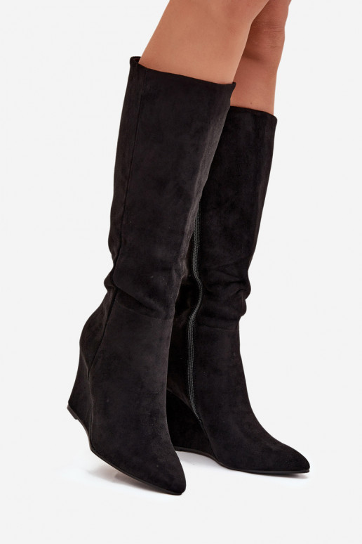 réchauffer bottes pour femmes Sur un coin couleur noire Rosina