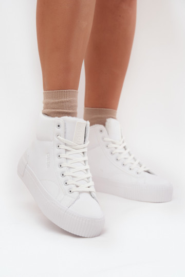 réchauffer Chaussures de loisirs avec une plateforme Big Star OO274794 couleur blanche