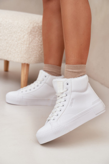 réchauffer Chaussures de loisirs avec une plateforme Big Star OO274794 couleur blanche 2