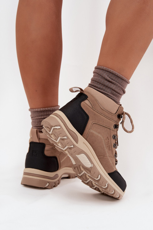 bottes de randonnée Féminin Big Star SS274095 beige