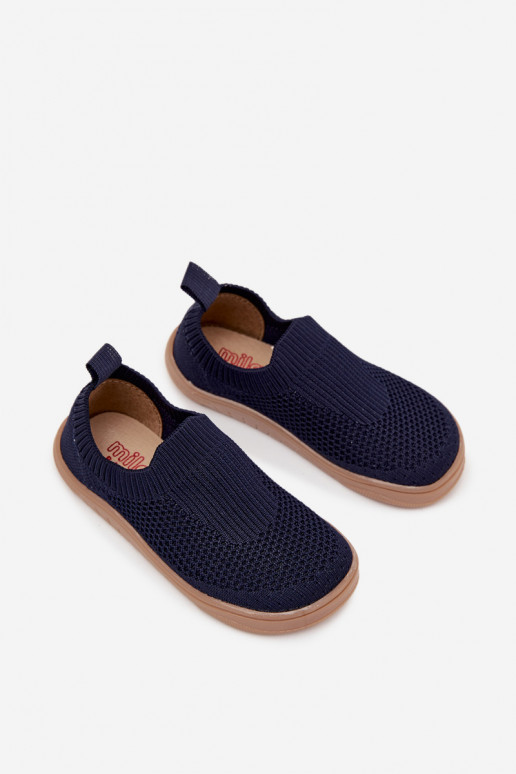 Pantoufles à enfiler Barefoot Puéril Milami bleu foncé Il fautriselle Pantoufles à enfiler Barefoot Puéril Milami bleu foncé Il fautriselle
