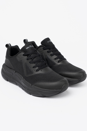 couleur noire chaussures de sport Hommes avec maille McArthur