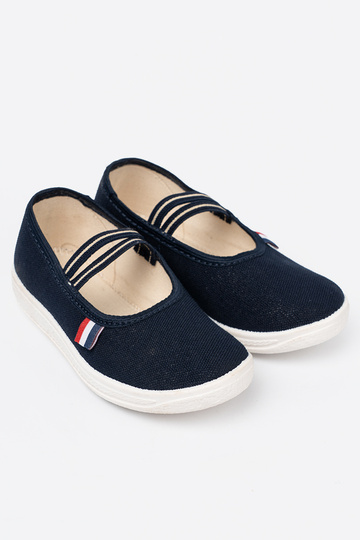couleur bleue chaussures z flexiblem paskiem