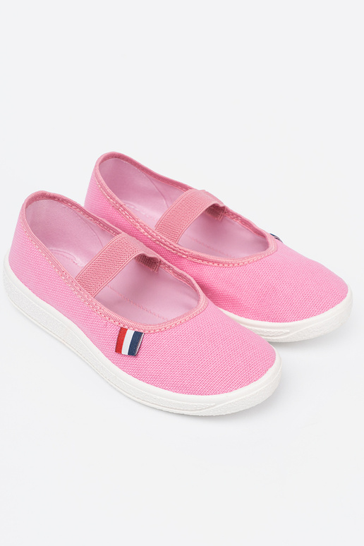  couleur rose chaussures z flexiblem paskiem