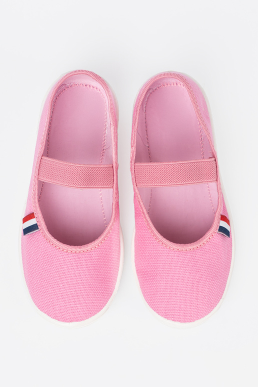  couleur rose chaussures z flexiblem paskiem