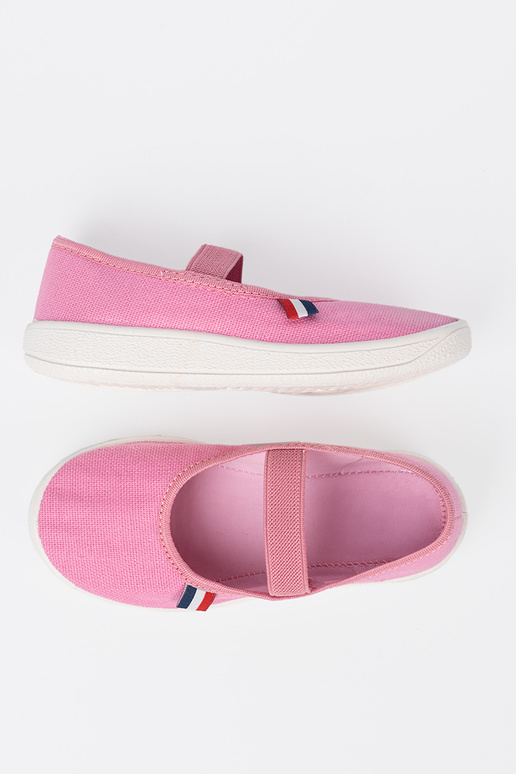  couleur rose chaussures z flexiblem paskiem