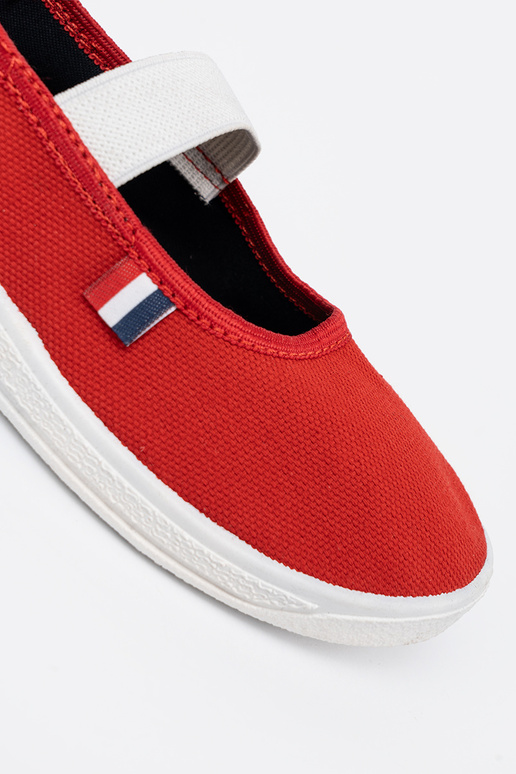  Rouge chaussures z flexiblem paskiem