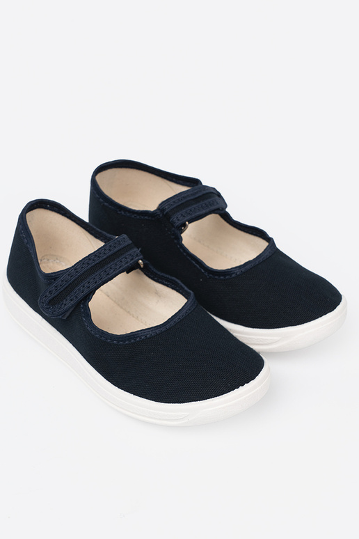 Baskets enfants Velcroy couleur bleue