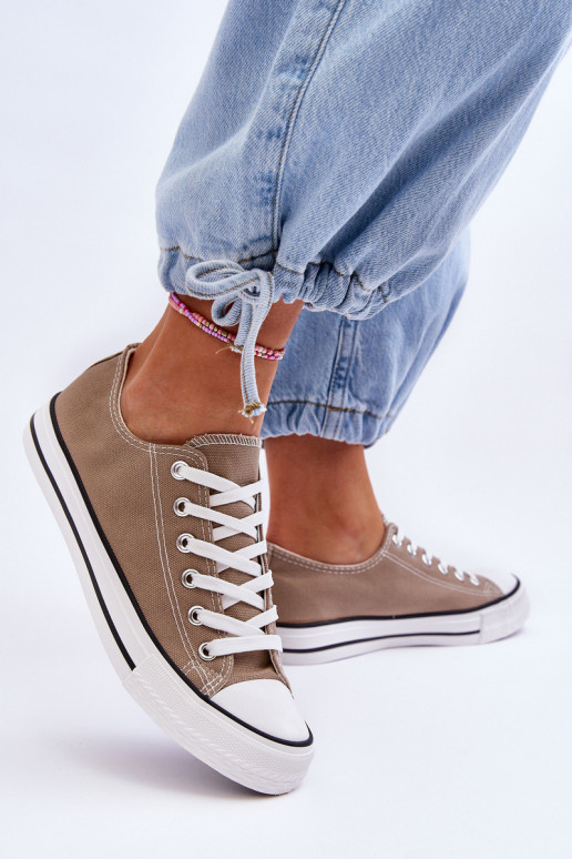 Baskets basses classiques pour femme beige Vegas Baskets basses classiques pour femme beige Vegas