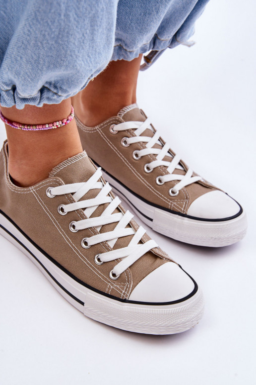 Baskets basses classiques pour femme beige Vegas Baskets basses classiques pour femme beige Vegas