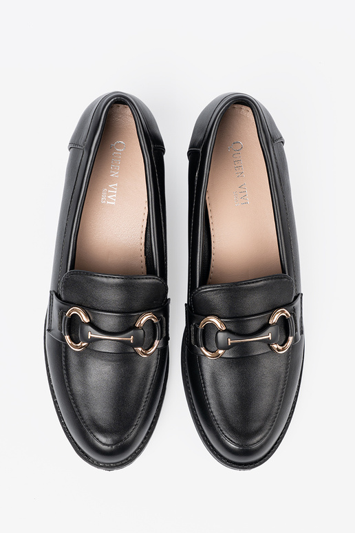 couleur noire chaussures de femme z elegancką sprzączką couleur noire chaussures de femme z elegancką sprzączką