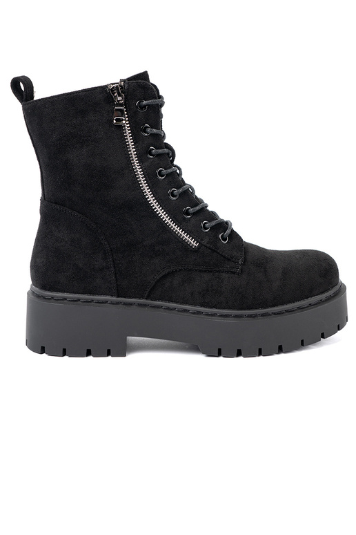 chaussures femmes couleur noire z zamszoÀym Àykończeniem