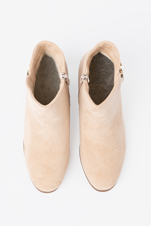 Style élégant chaussures À kolorze jasnego beżu