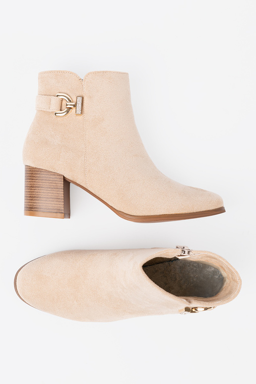 Style élégant chaussures À kolorze jasnego beżu