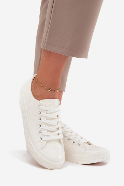 réchauffer Faible Chaussures de loisirs Big Star OO274927 couleur blanche