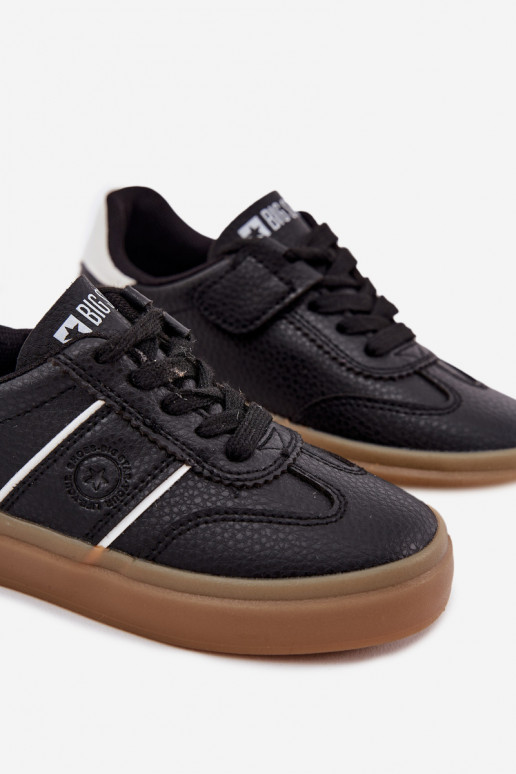 Chaussures modèle baskets Puéril Big Star SS374025 couleur noire