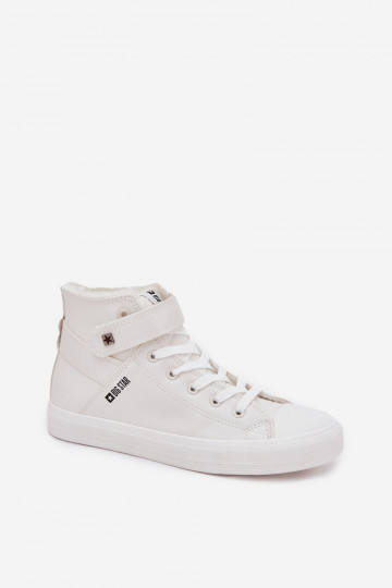 Peau réchauffer chaussures décontractées BIG STAR V274541FDANS couleur blanche 2