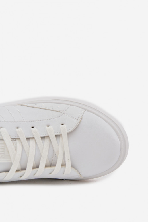 chaussures décontractées Chaussures modèle baskets Mâle en cuir écologique Big Star OO174118 couleur blanche chaussures décontractées Chaussures modèle baskets Mâle en cuir écologique Big Star OO174118 couleur blanche