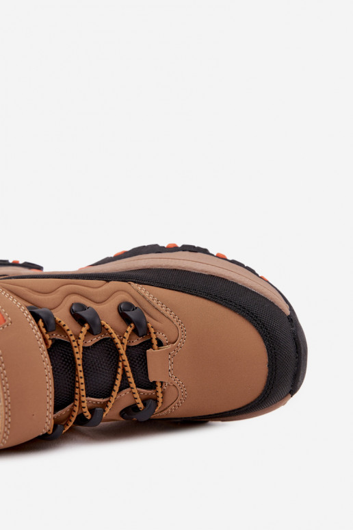 chaussures Bottes de neige Puéril avec attaches adhésives Big Star SS374012 marron