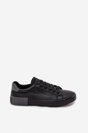 Mâle chaussures décontractées Eko Peau Big Star OO174019 couleur noire 2