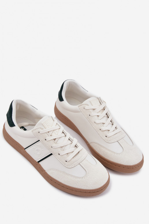 Faible Chaussures modèle baskets Mâle Big Star SS174078 couleur blanche