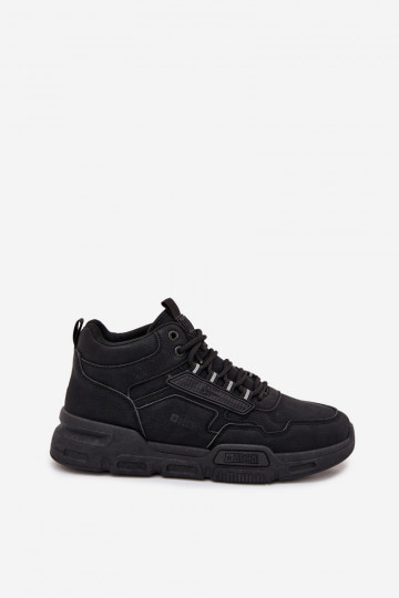 Baskets de sport pour hommes noires "Big Star SS174282 HI-POLY SYSTEM" 2