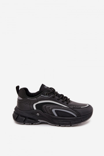 baskets Chaussures modèle baskets Mâle Big Star SS174285 couleur noire 2