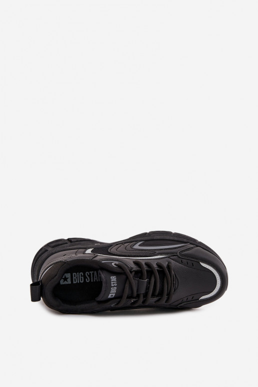 baskets Chaussures modèle baskets Mâle Big Star SS174285 couleur noire