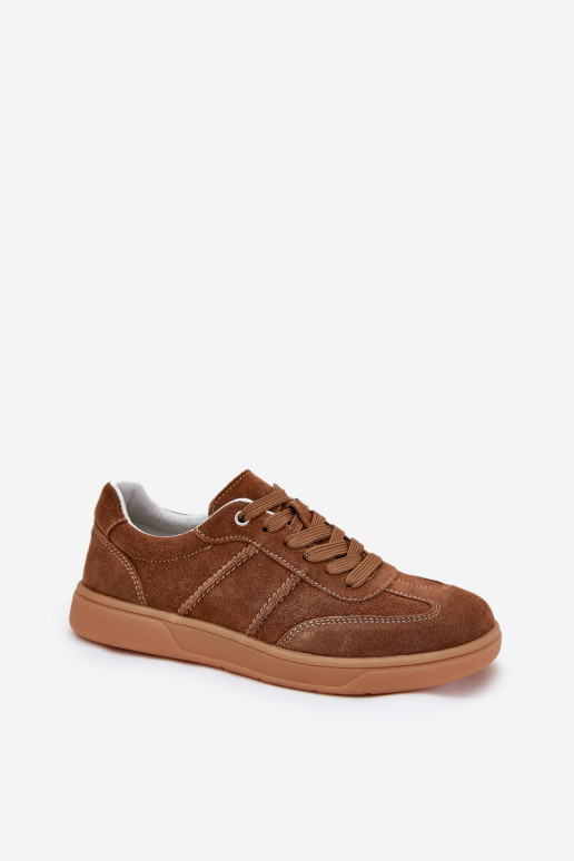en daim Faible Chaussures modèle baskets Féminin marron Paliana