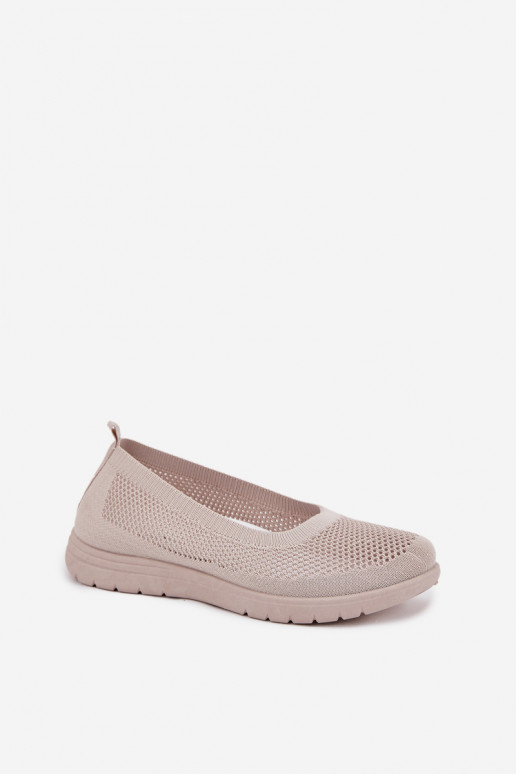 grille Ballerines Féminin DANS SportoÀym Stylu beige Virella