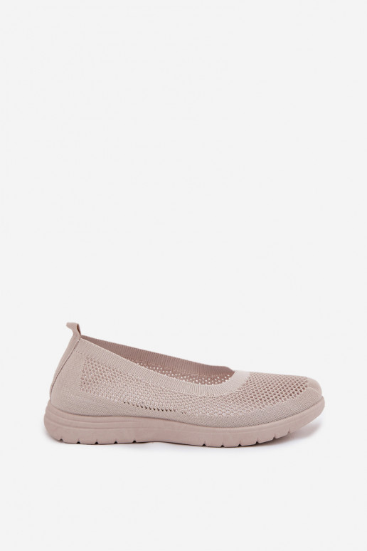 grille Ballerines Féminin DANS SportoÀym Stylu beige Virella