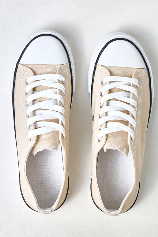 Baskets classiques beiges pour femmes... Baskets classiques beiges pour femmes...