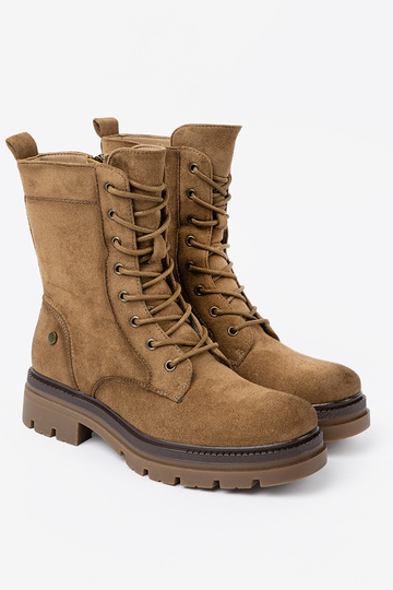 Modèle classique en daim bottes d équitation hautes À odcieniu brązu